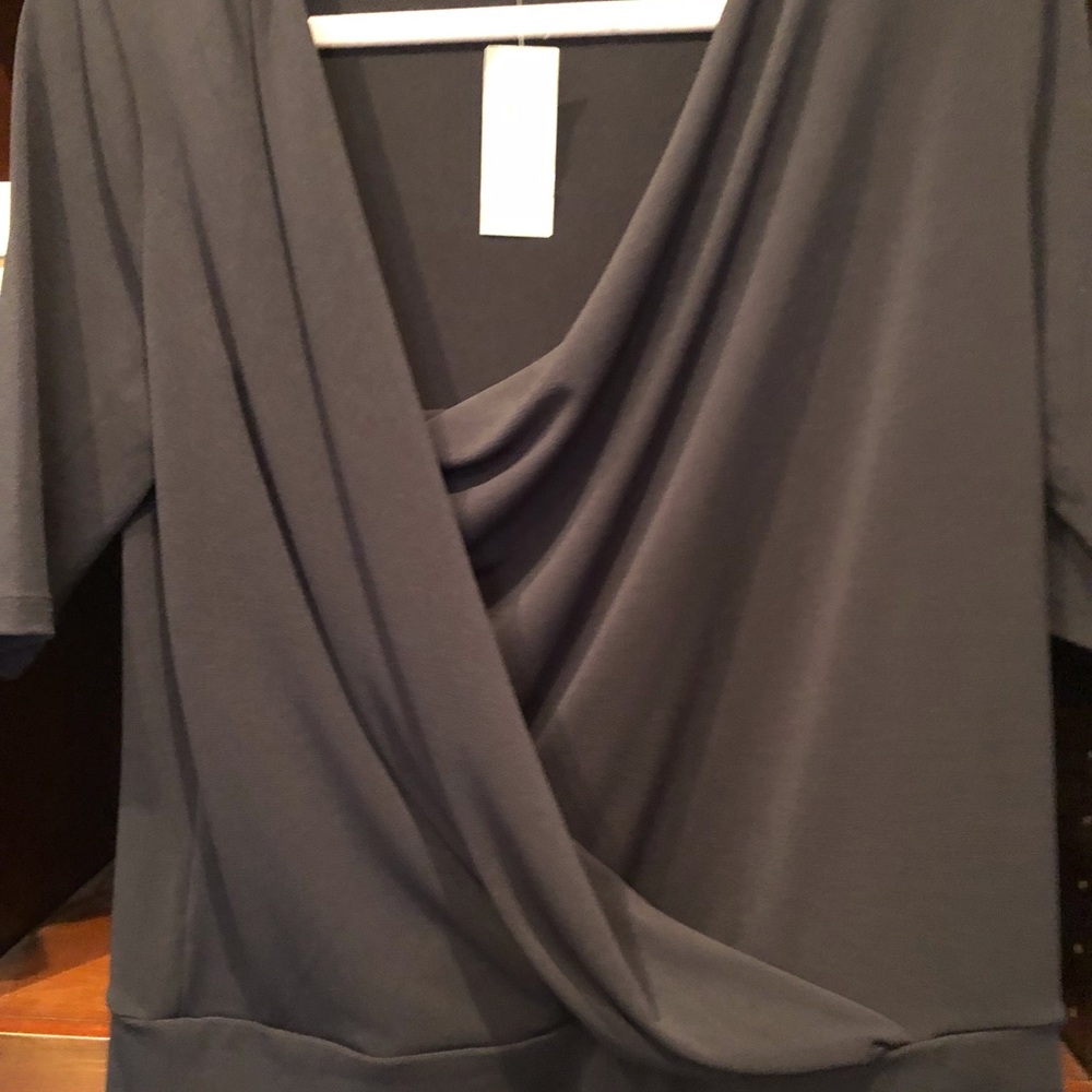 NWT Banana Republic Black Blouse